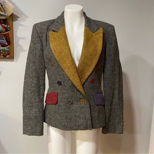 Vintage moschino wool blazer